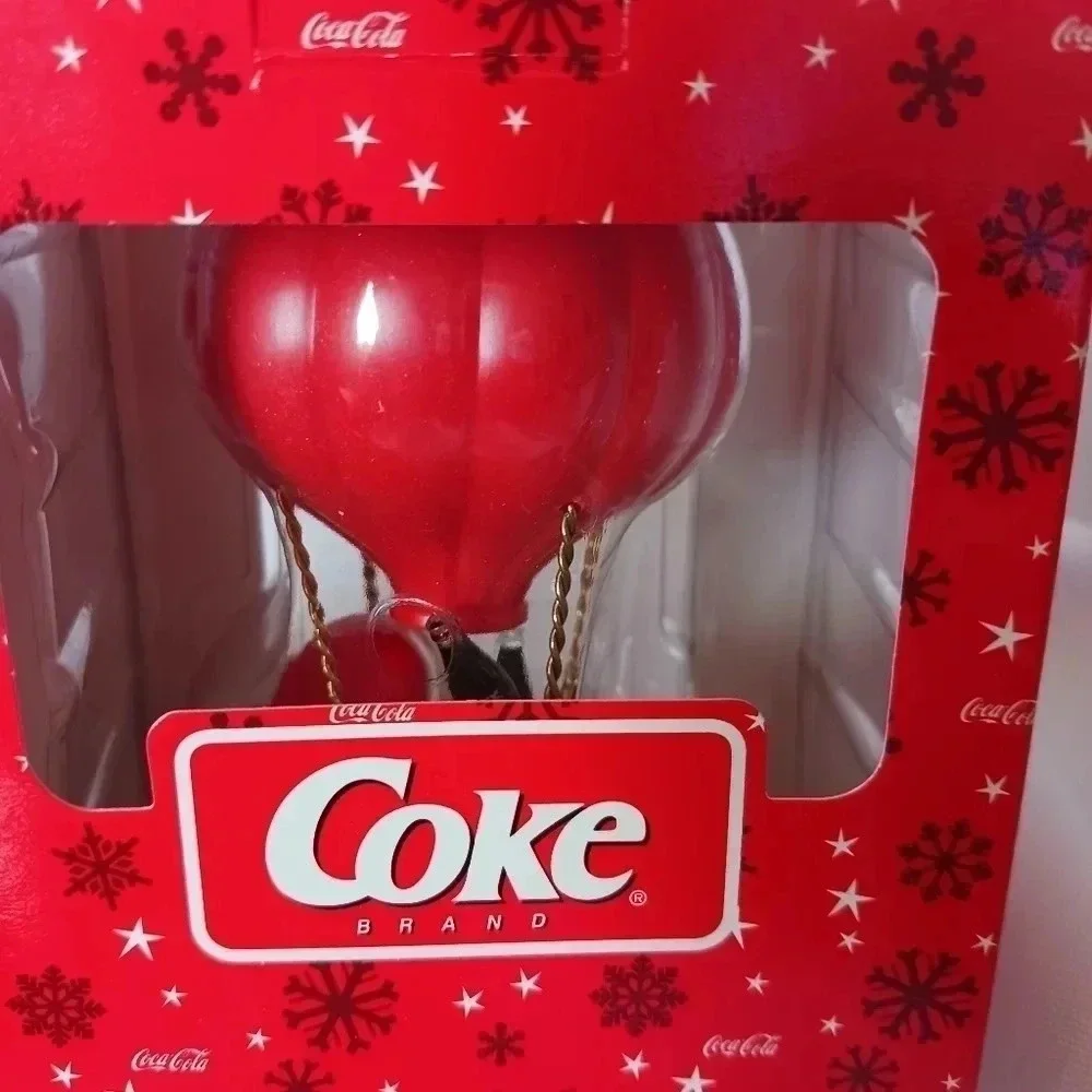 Collectible cocacola lot of 9 pcs christmas  ornaments